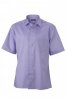 JN607 Men's Business Shirt Short-Sleeved James & Nicholson